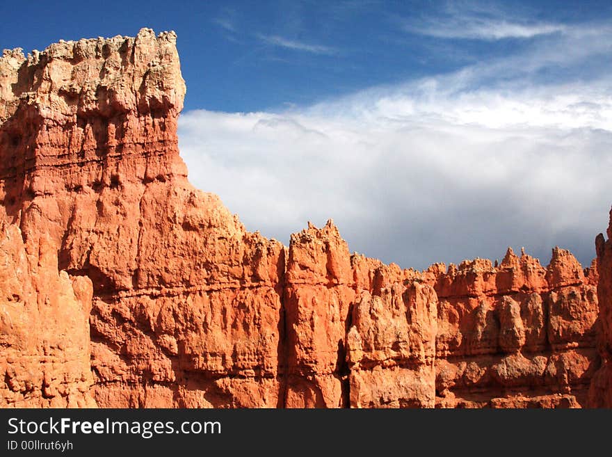 An ampitheatre Bryce Canyon National Park, UT. An ampitheatre Bryce Canyon National Park, UT