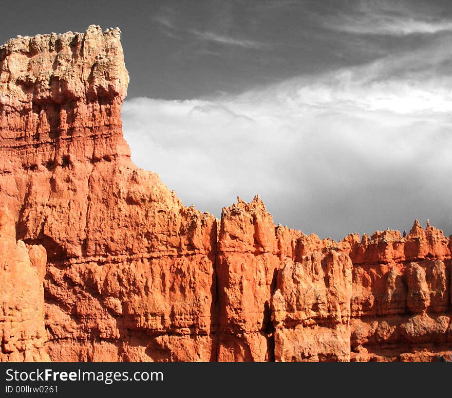 An ampitheatre Bryce Canyon National Park, UT. An ampitheatre Bryce Canyon National Park, UT