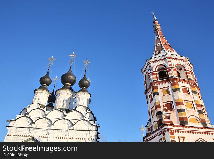 Old churches in Suzdal (Russia)