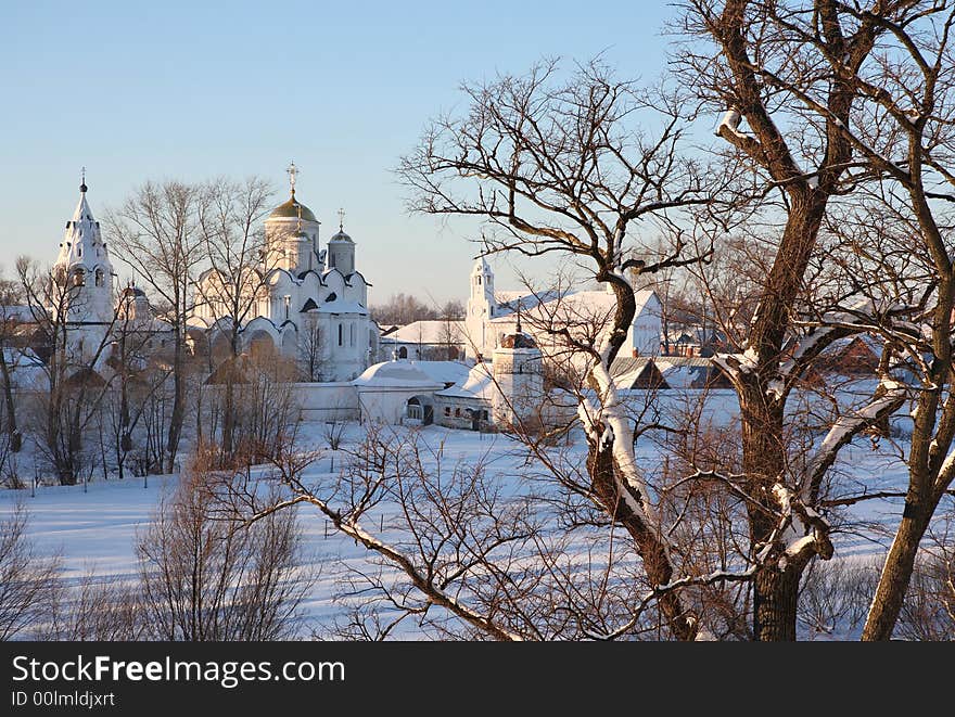 Old churches in Suzdal (Russia)