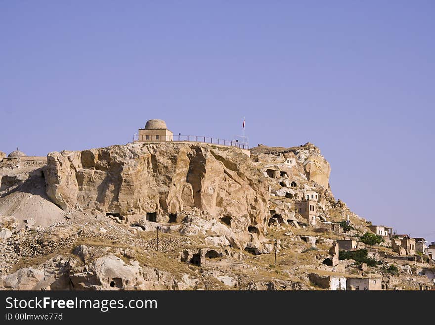 Cappadocia rock landscapes, anatolia, turkey