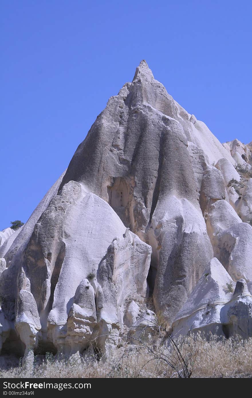 Cappadocia rock landscapes, anatolia, turkey