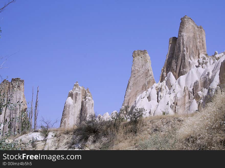 Cappadocia rock landscapes