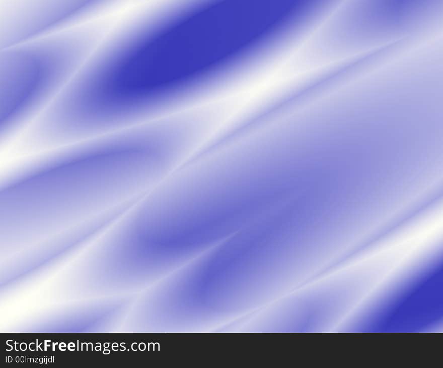 Generated fractal graphic - Blue background