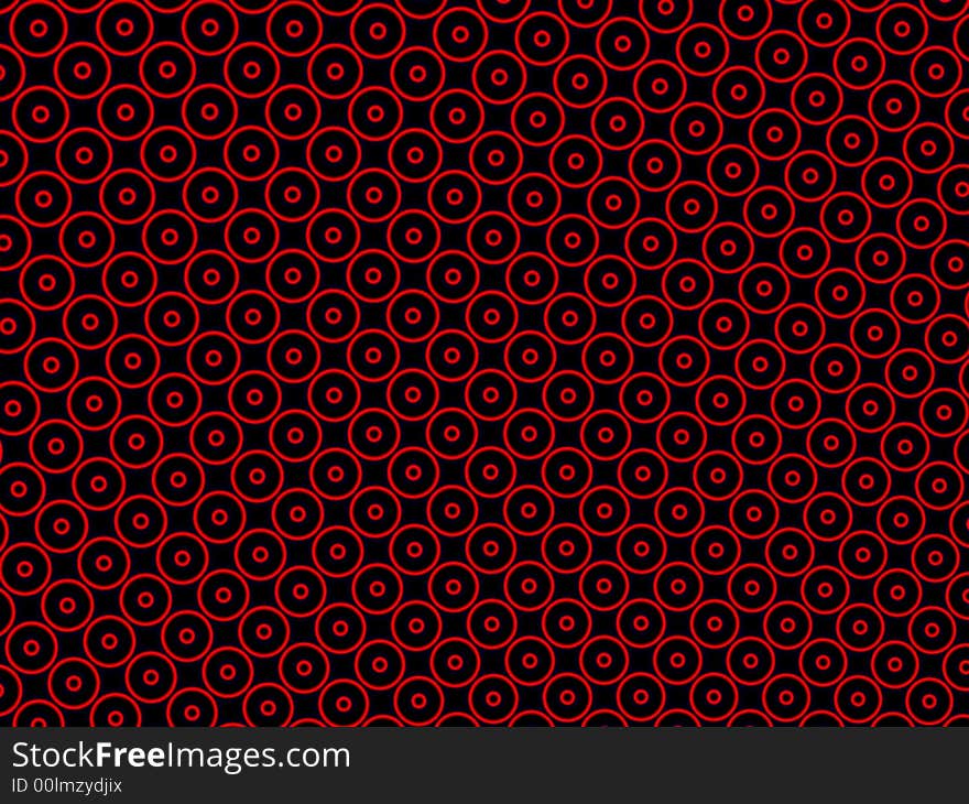 Generated fractal background - Red carpet