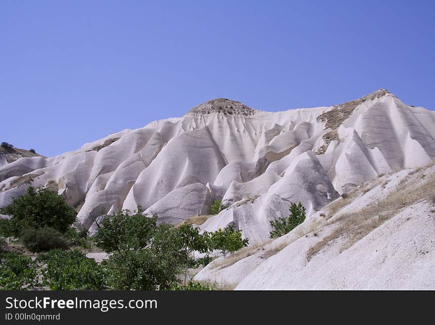 Cappadocia rock landscapes