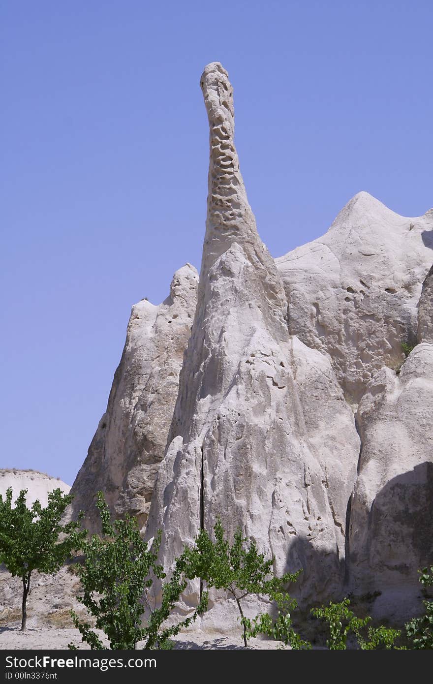 Cappadocia rock landscapes, anatolia, turkey