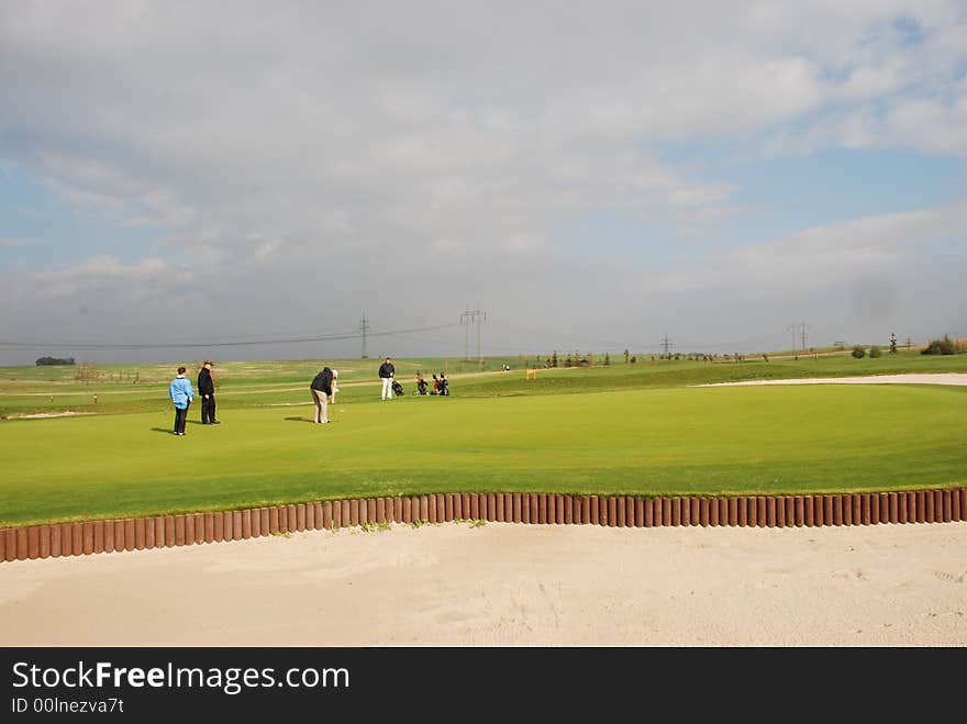 Golf playground