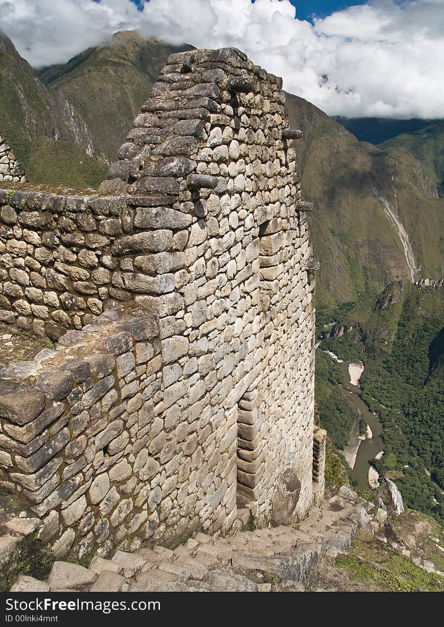 Machu Picchu ancient city (Peru)