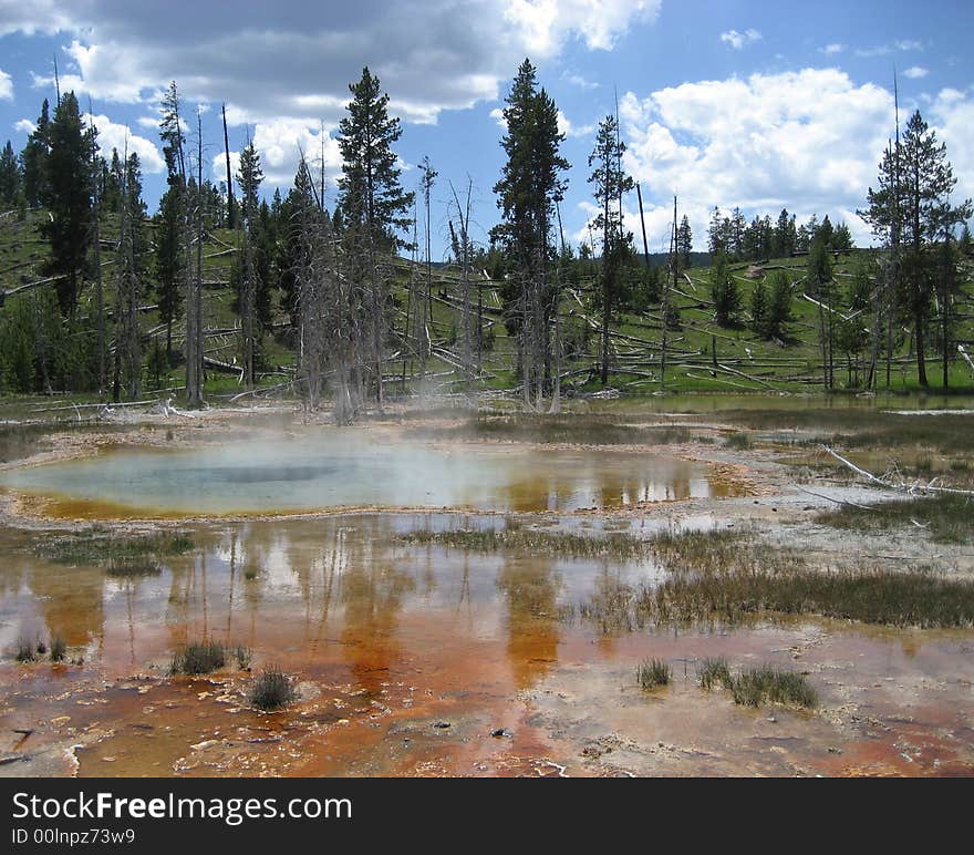 Black Sand Basin