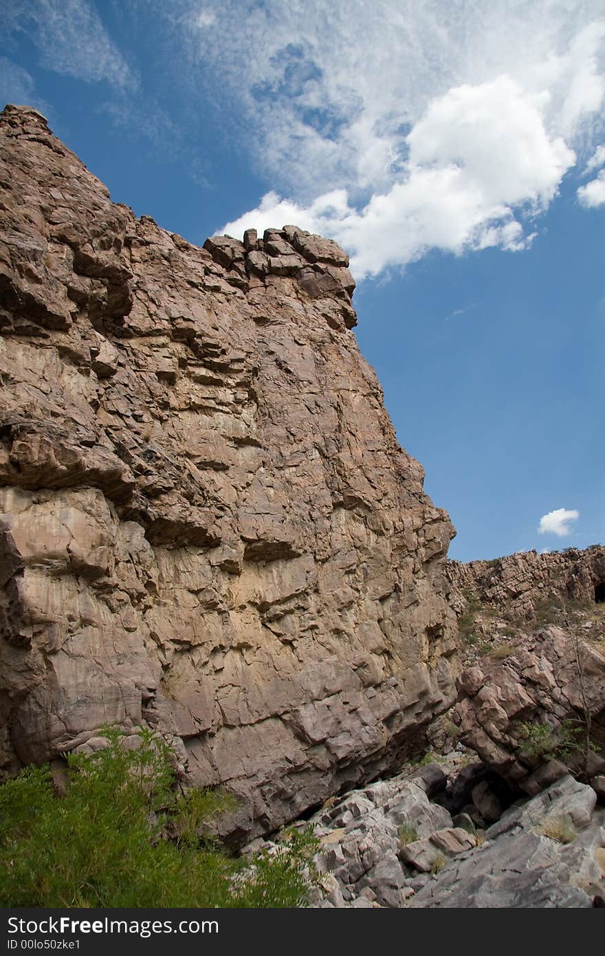 Cliffs and Clouds