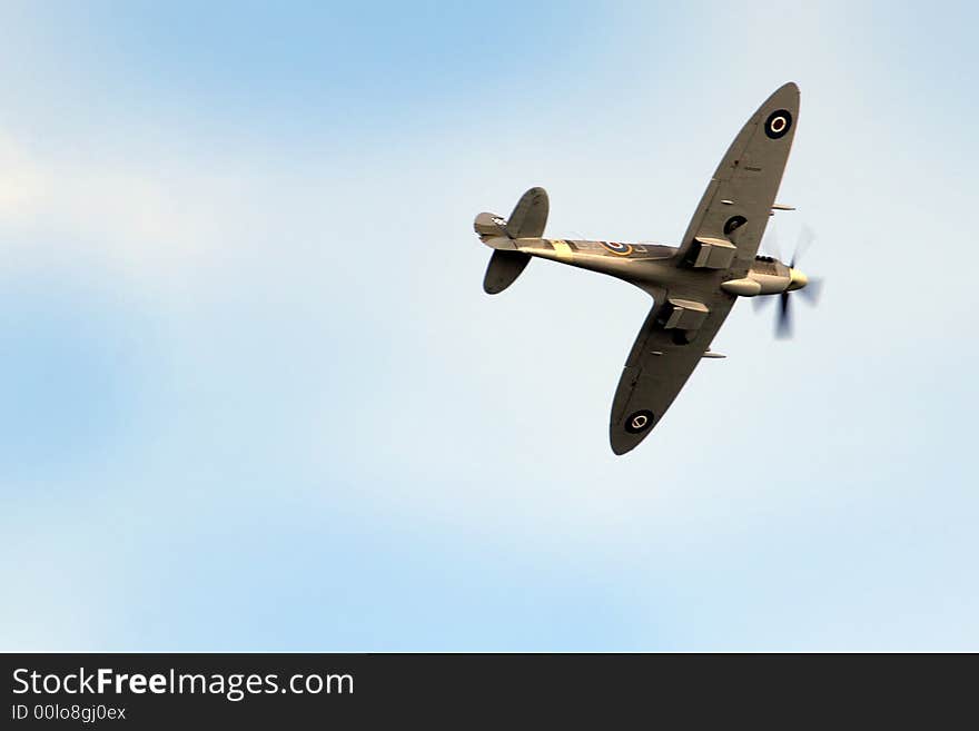 One of the few remaining examples in flight over southern England. One of the few remaining examples in flight over southern England