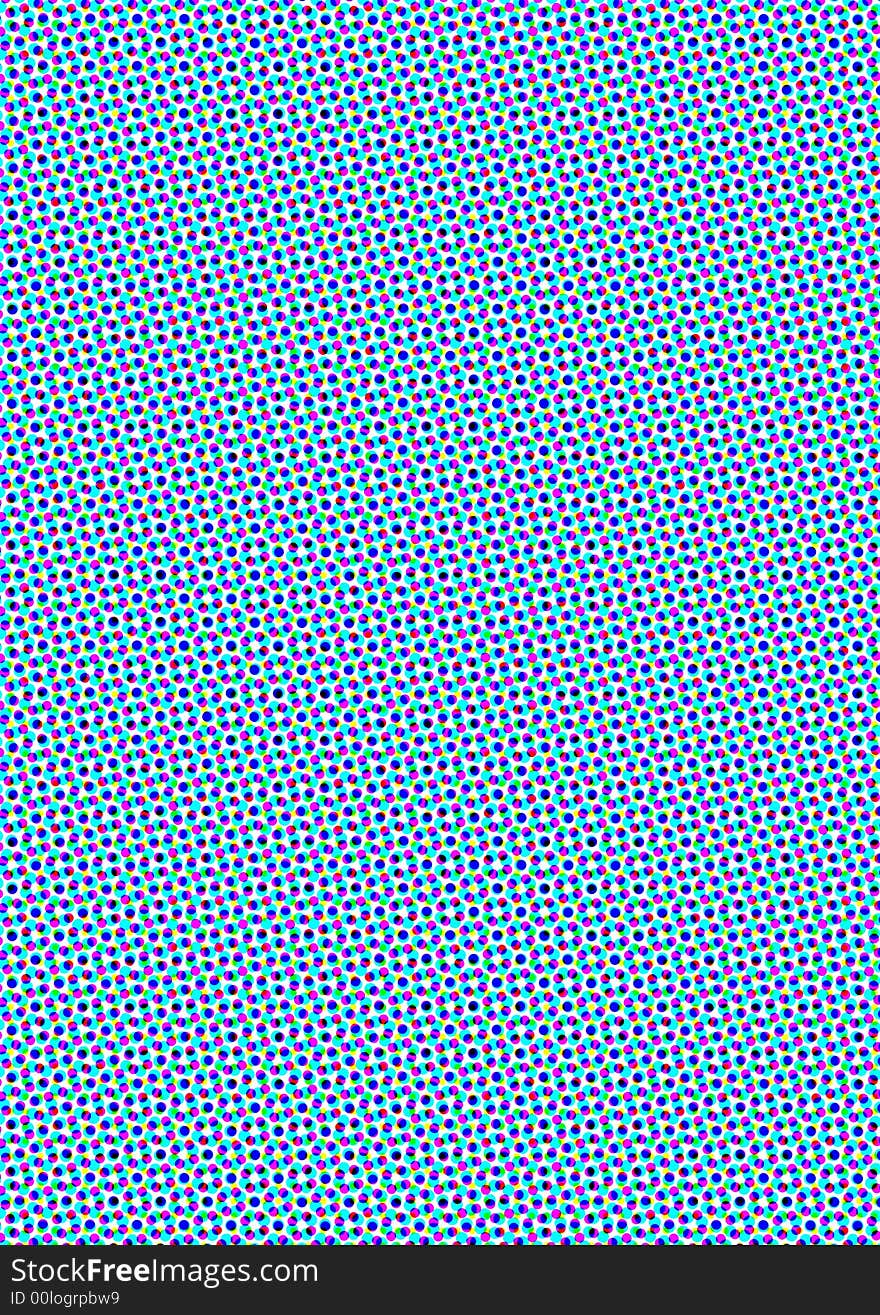 Halftone Pattern Background