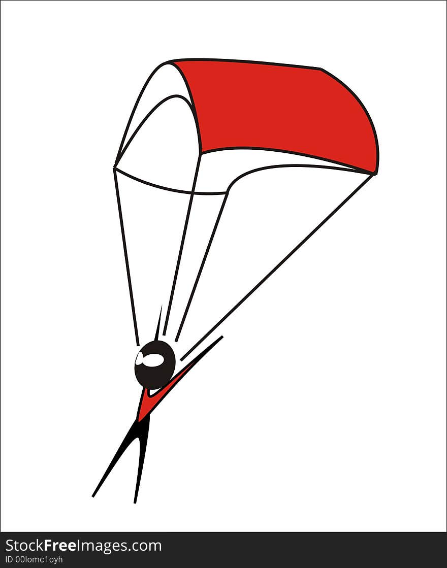 Parachuter -  illustrati