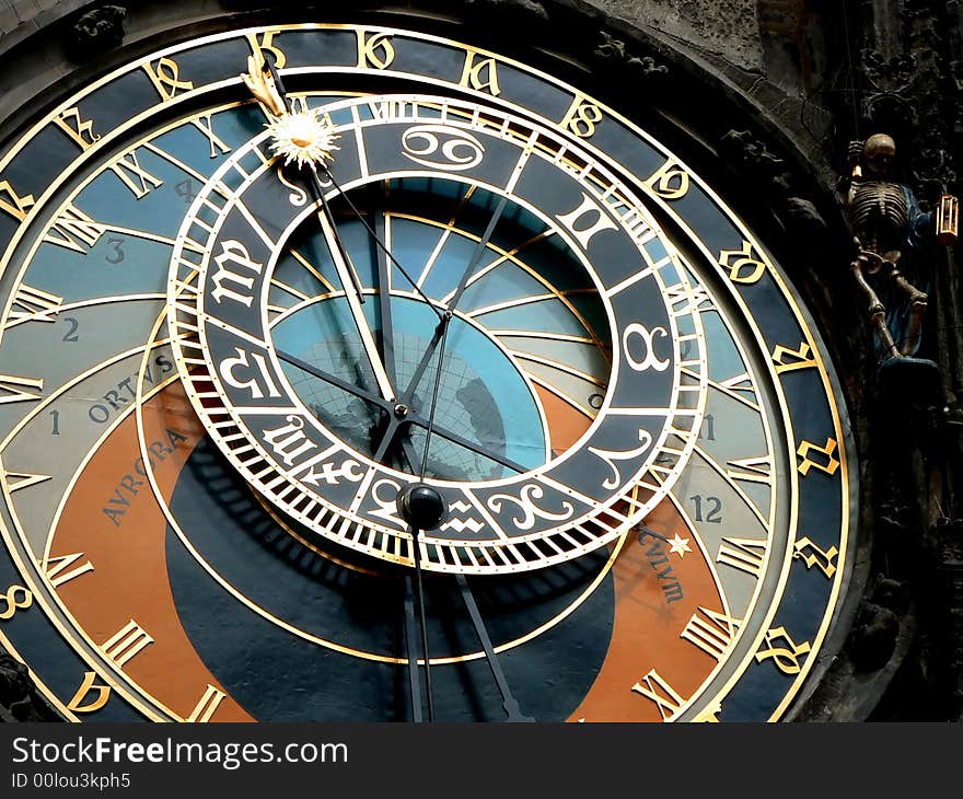 Astronomical clock in Prague