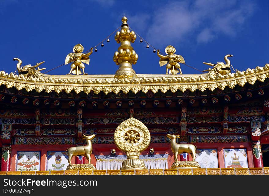 Roof of Lamasery