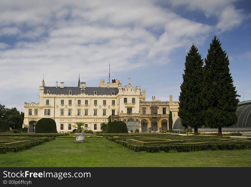 The castle Lednice - Czech Republic