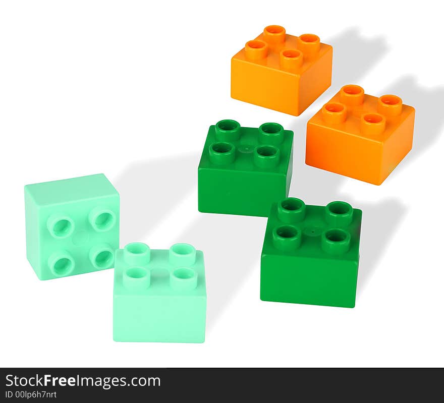 Colorful building blocks