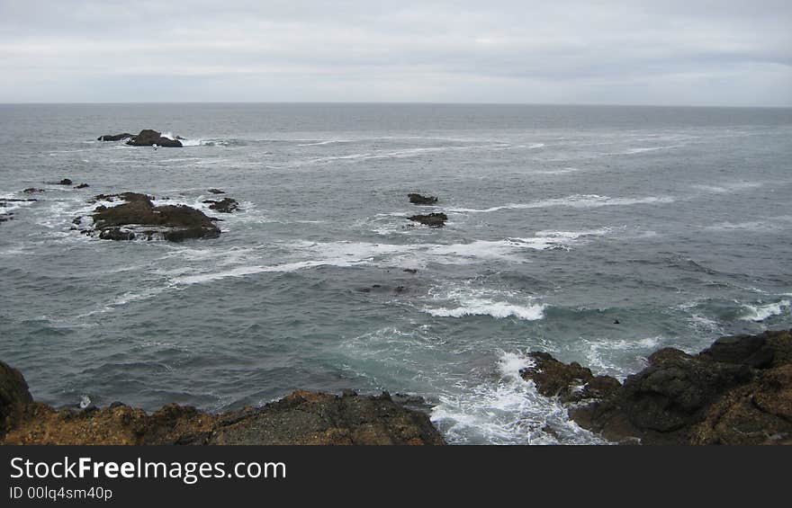 This is a coastal point near Half Moon Bay, California. This is a coastal point near Half Moon Bay, California.