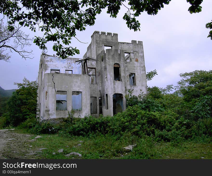 Ruins of manor-house