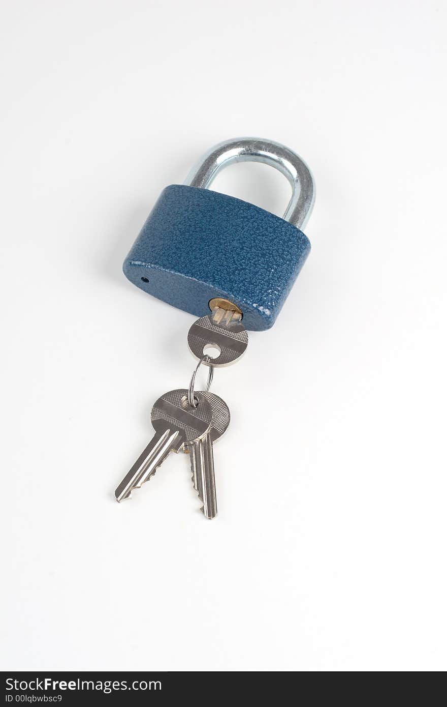 Padlock With Keys