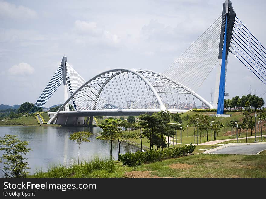 One of the Bridge at Putrajaya, Malaysia