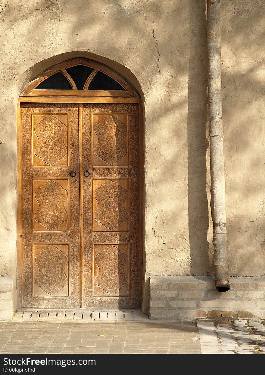 Central Asian Door & Shadows