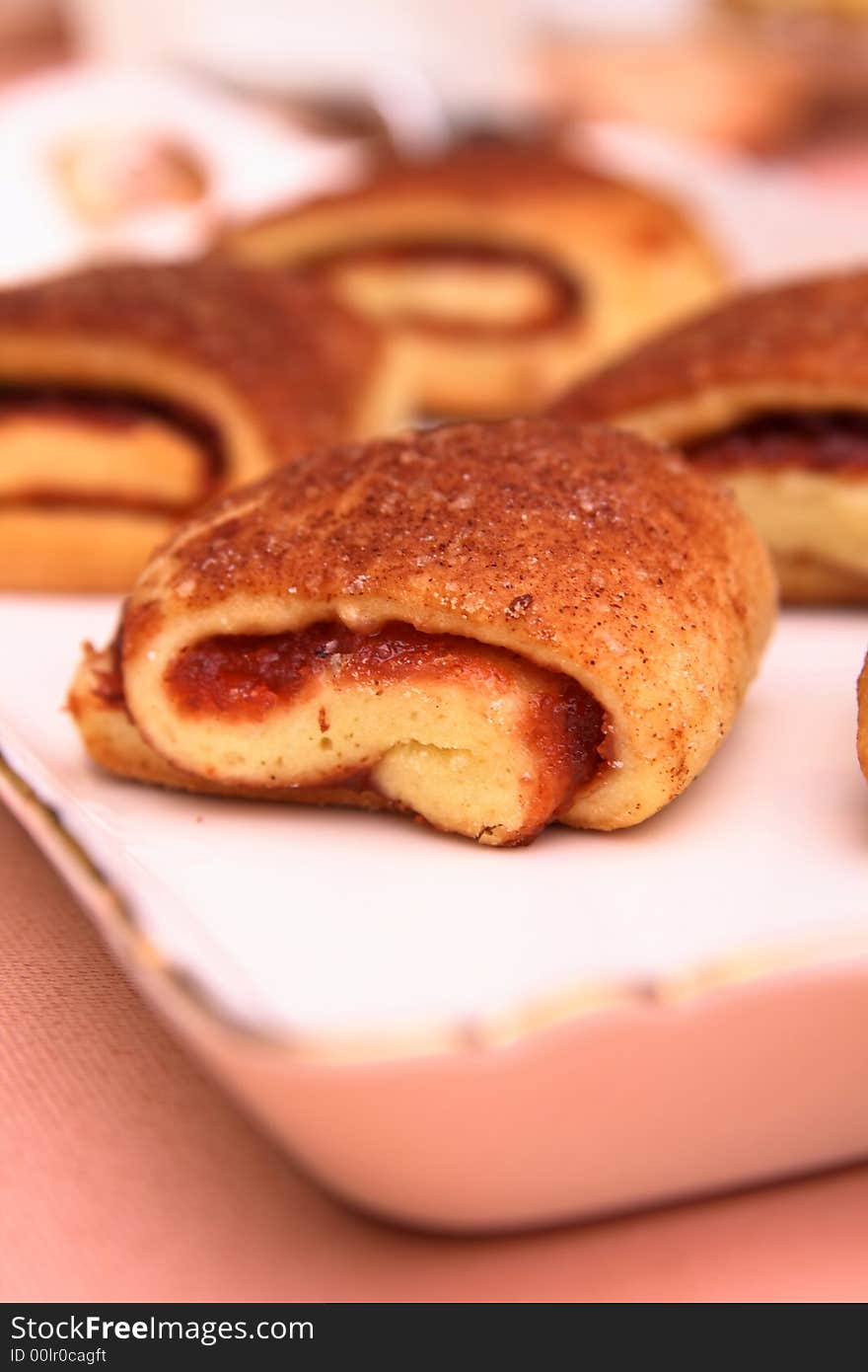 Tasty cookies in a plate. This high resolution image was taken by 10 mp Canon camera with professional lens.