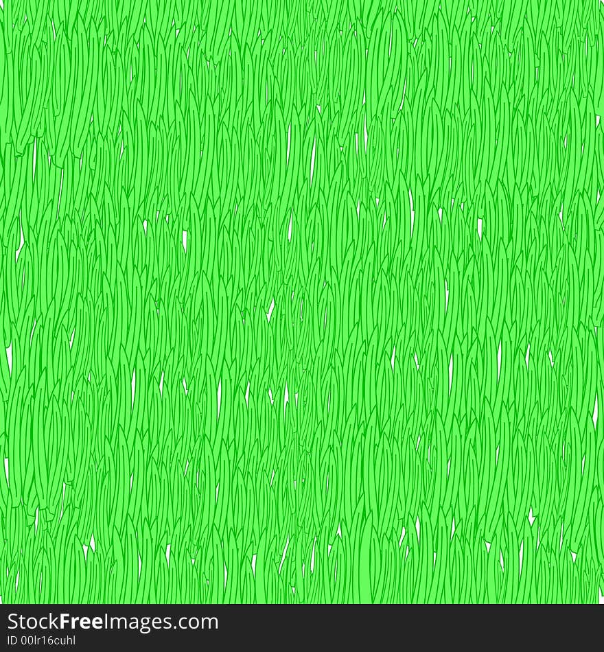 Seamlessly vector wallpaper with green grass. Seamlessly vector wallpaper with green grass