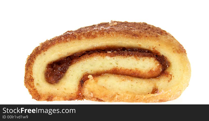 Tasty cookie isolated on white. This high resolution image was taken by 10 mp Canon camera with professional lens.