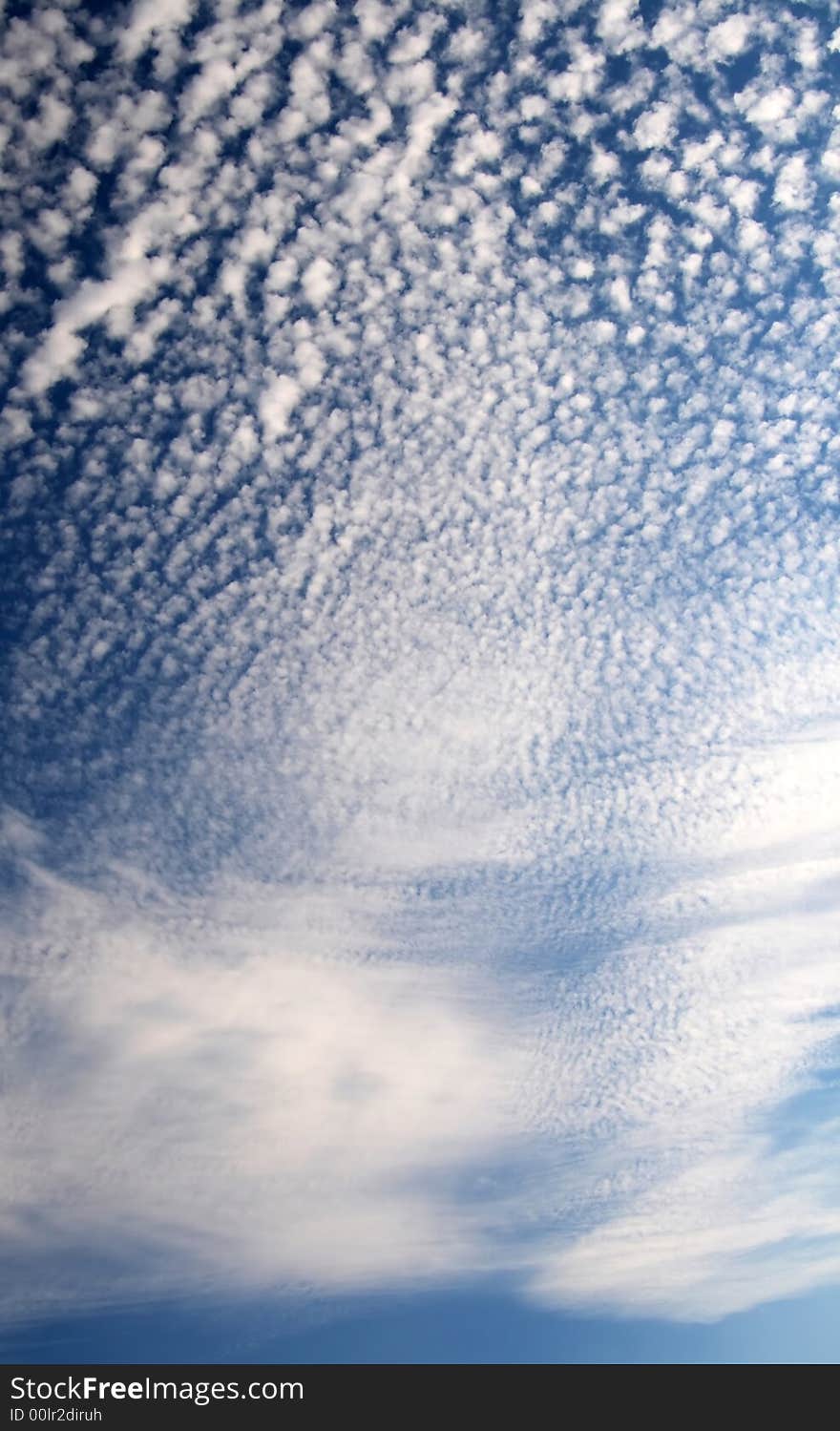 Blue sky with clouds. This high resolution image was taken by 10 mp Canon camera with professional lens. Blue sky with clouds. This high resolution image was taken by 10 mp Canon camera with professional lens.