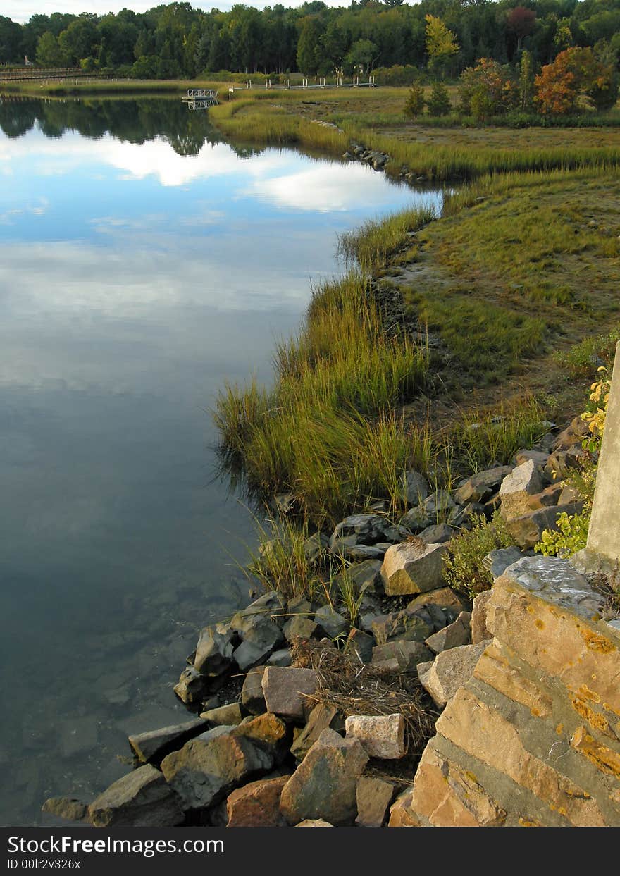 Marsh At Sunrise