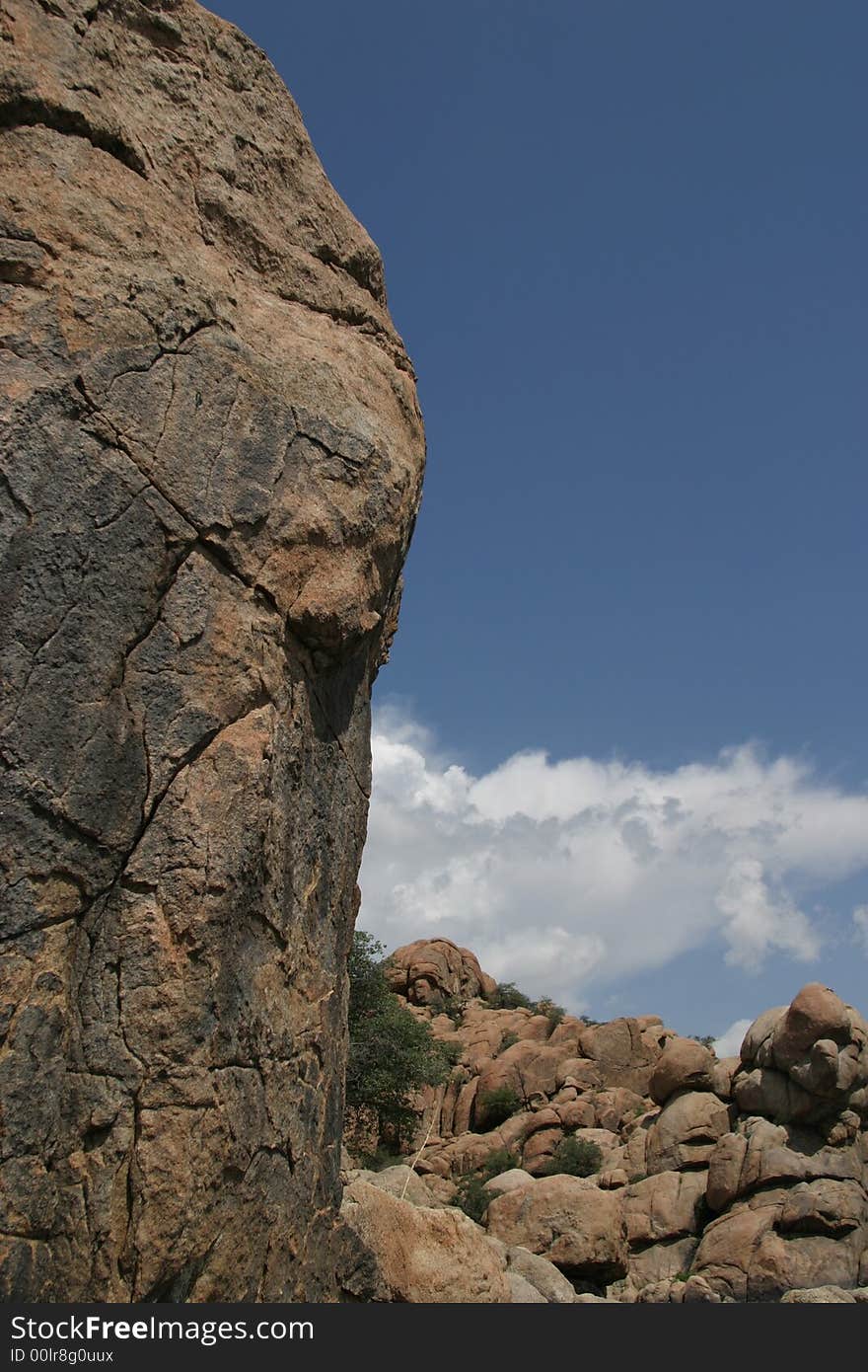 A lakeside climbing spot on Watson Lake. A lakeside climbing spot on Watson Lake.