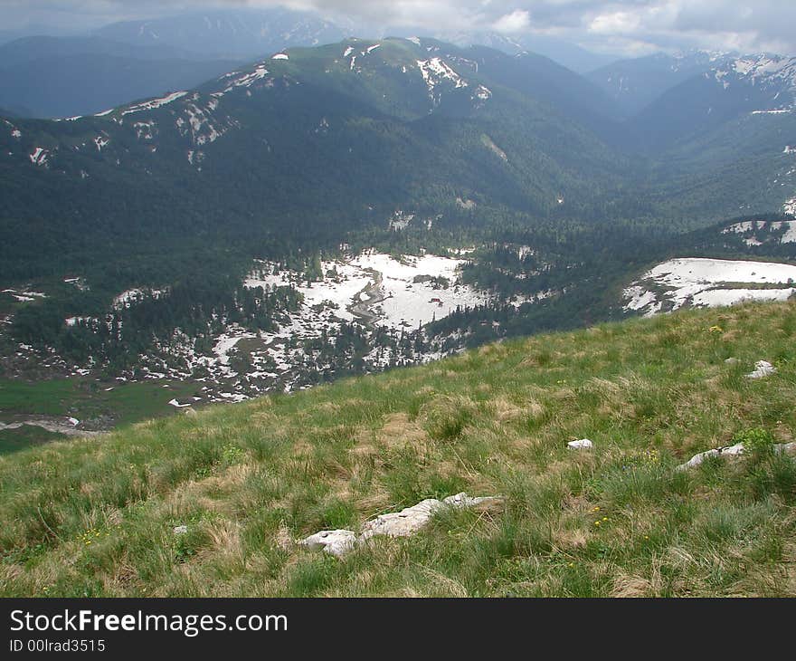 The main Caucasian ridge