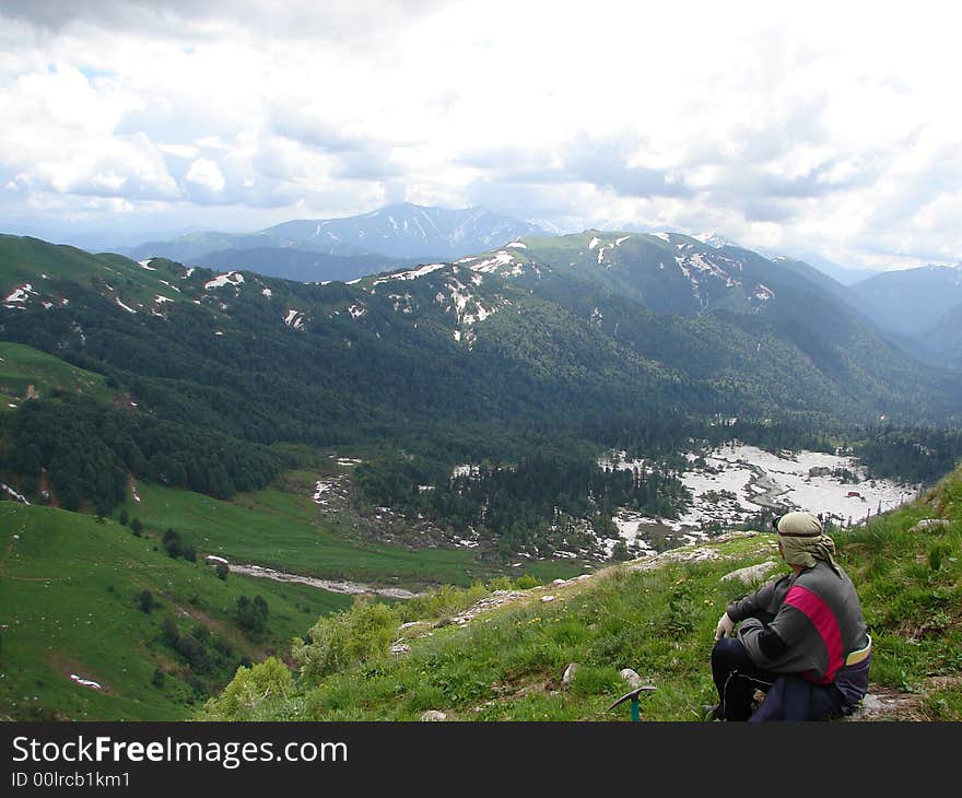 The main Caucasian ridge