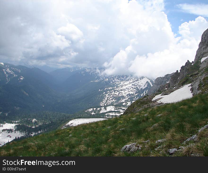 The main Caucasian ridge