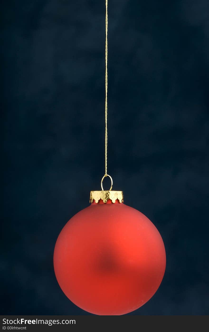 Christmas Decoration on blue