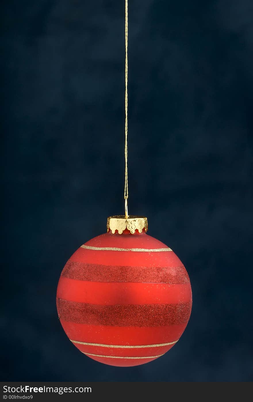 Christmas Decoration on blue