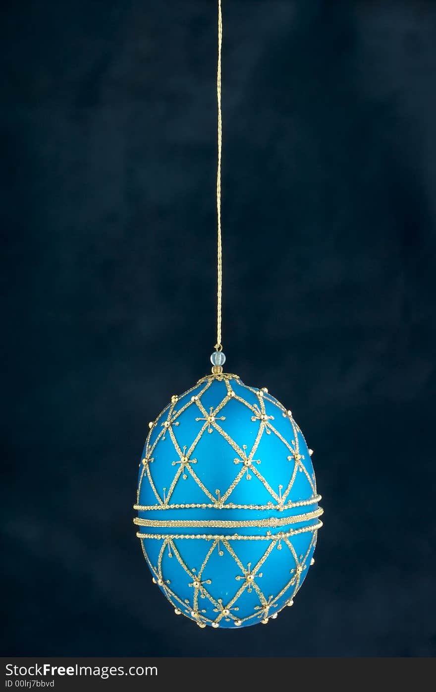 Christmas Decoration on blue