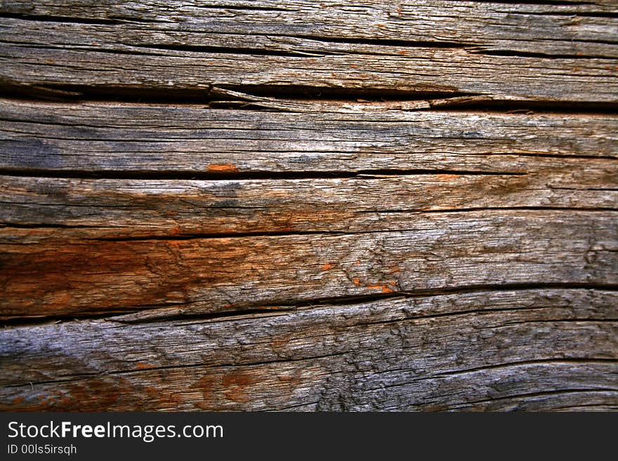 Wooden plank from old corral used as background. Wooden plank from old corral used as background