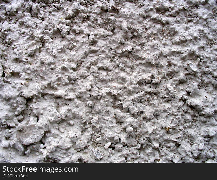 Texture on wall, white plaster. Texture on wall, white plaster