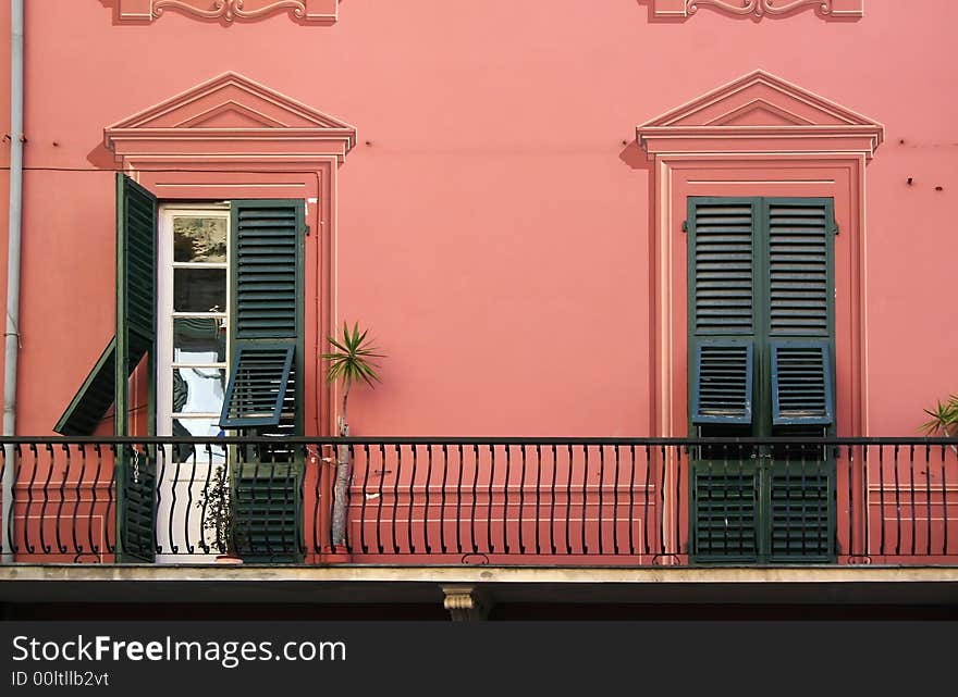 Italian Decorated Windows