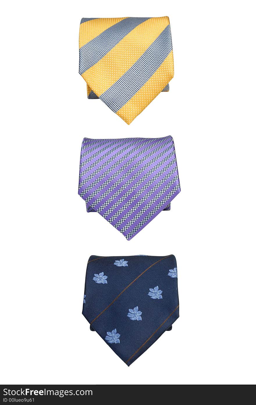 Three Silk Ties