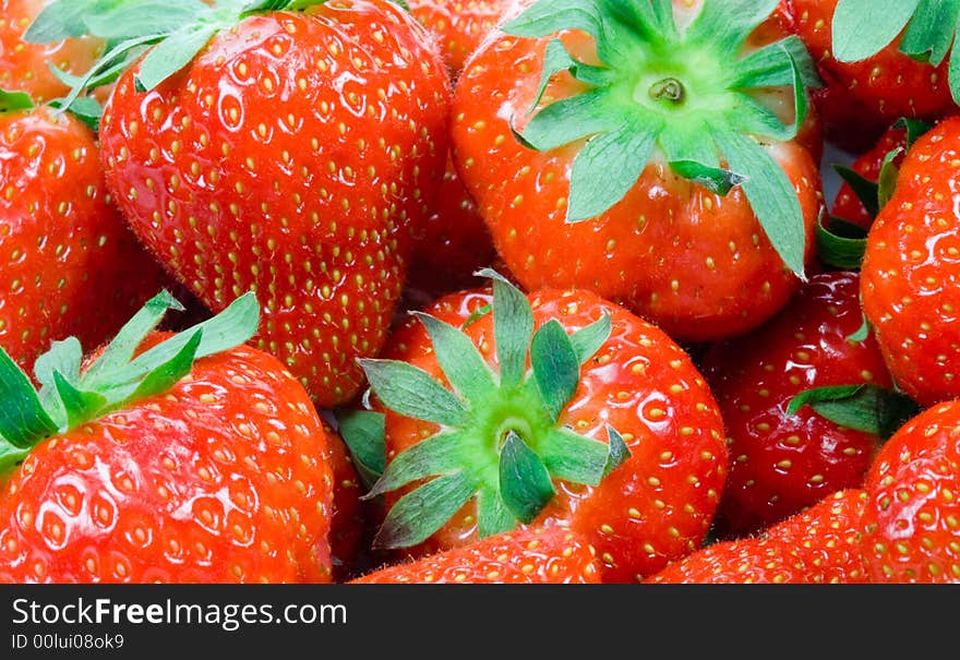 Fresh strawberries