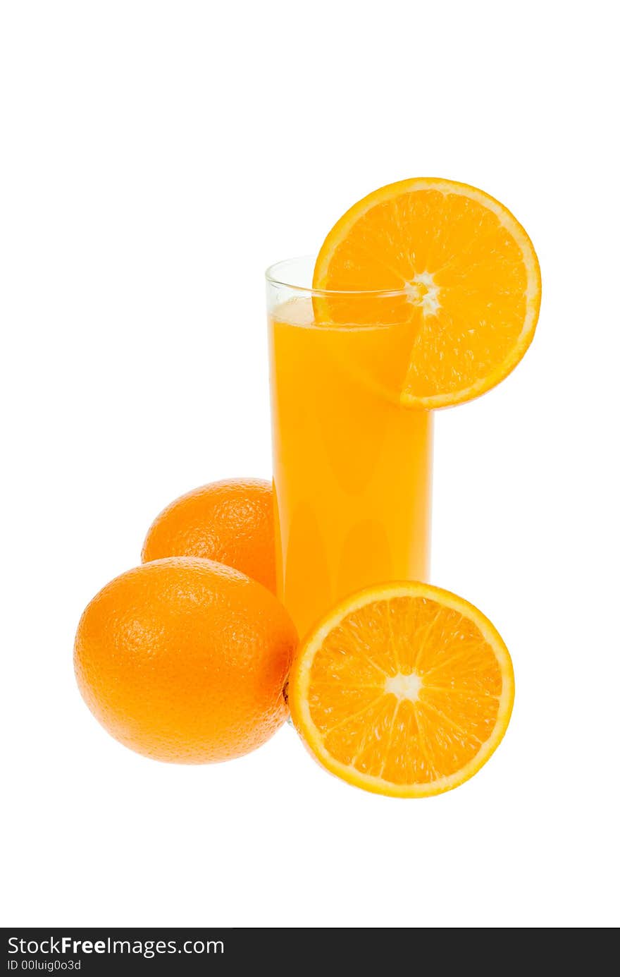 Fresh orange juice