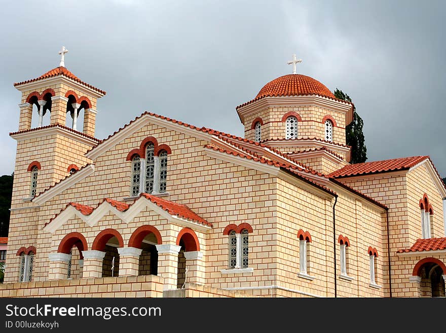 Big old church in greece