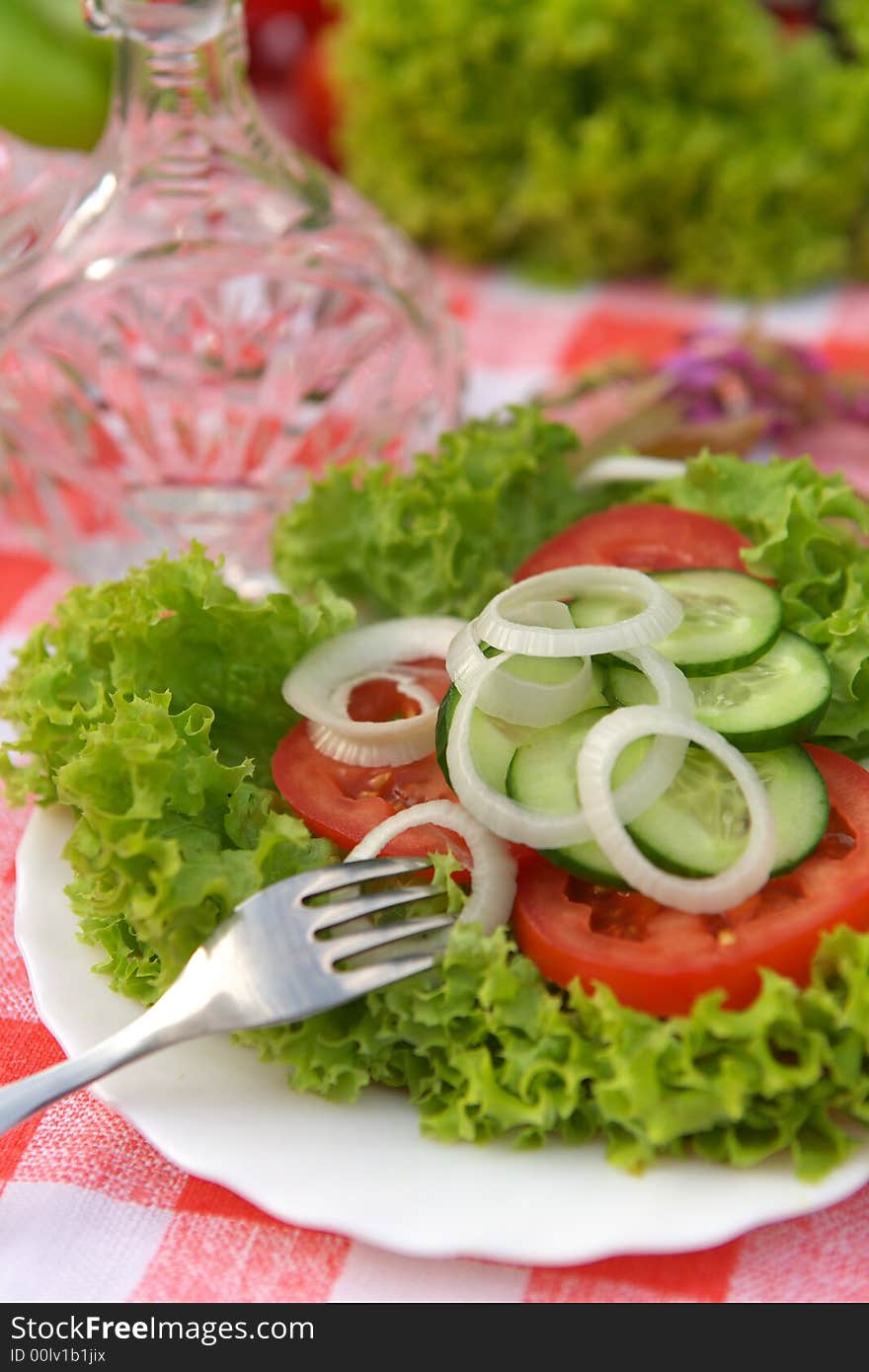 Vegetarian salad