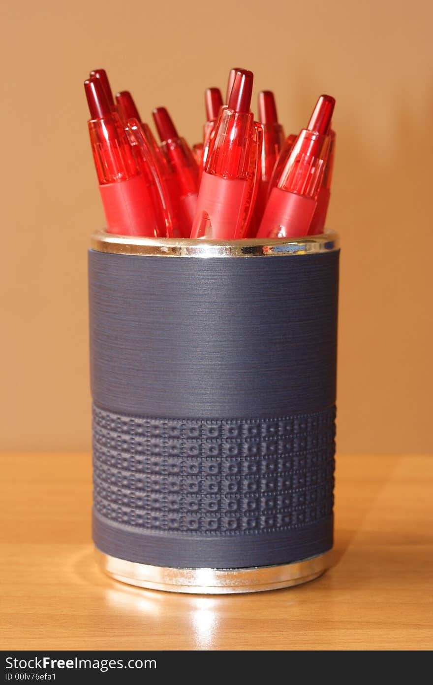 Red pens