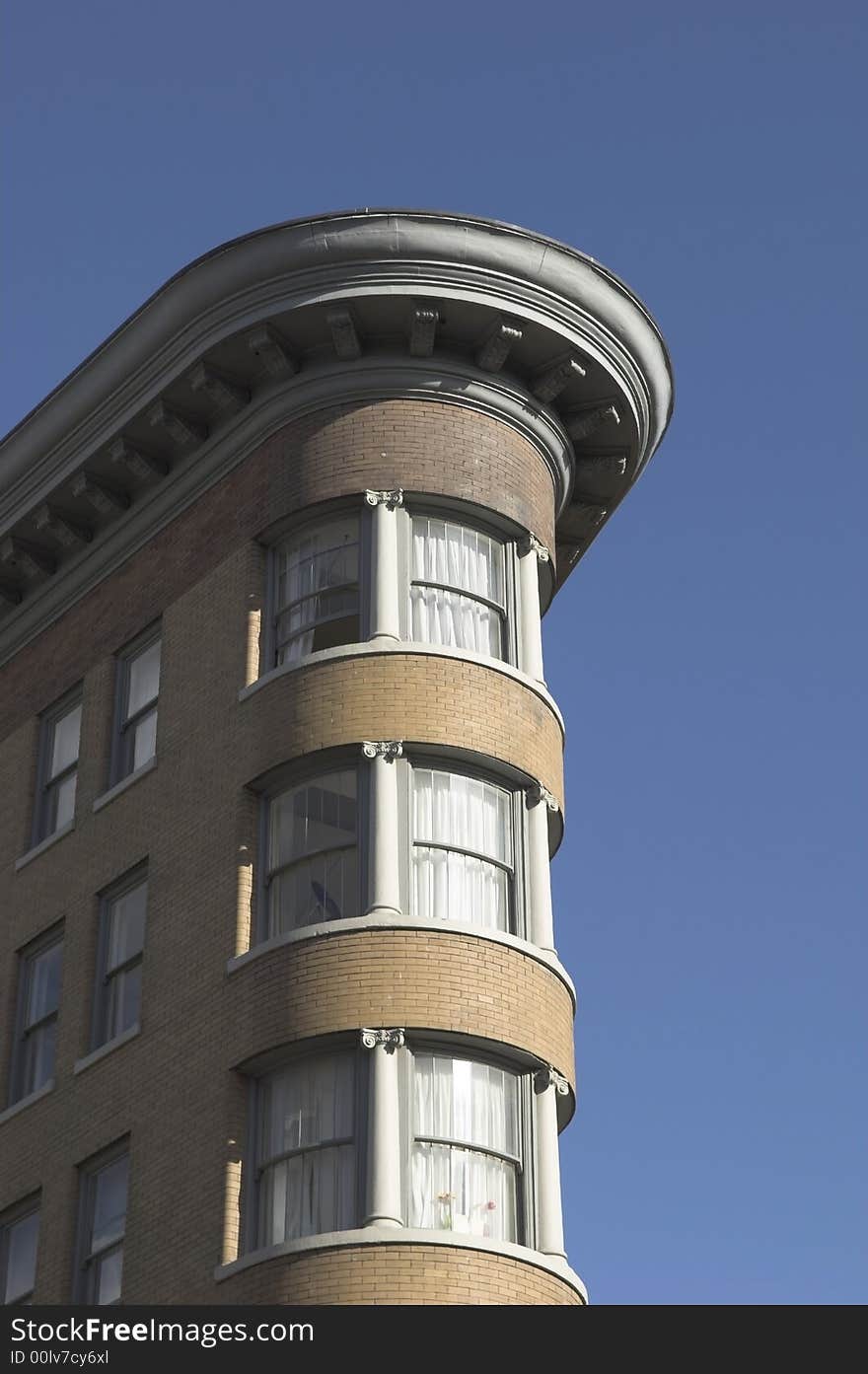 An interesting shaped building in gastown vancouver canada