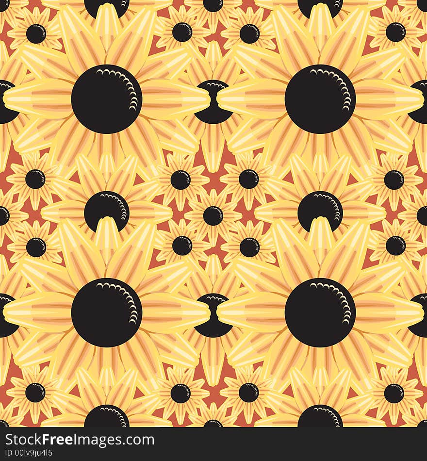 Flowers Seamless Pattern